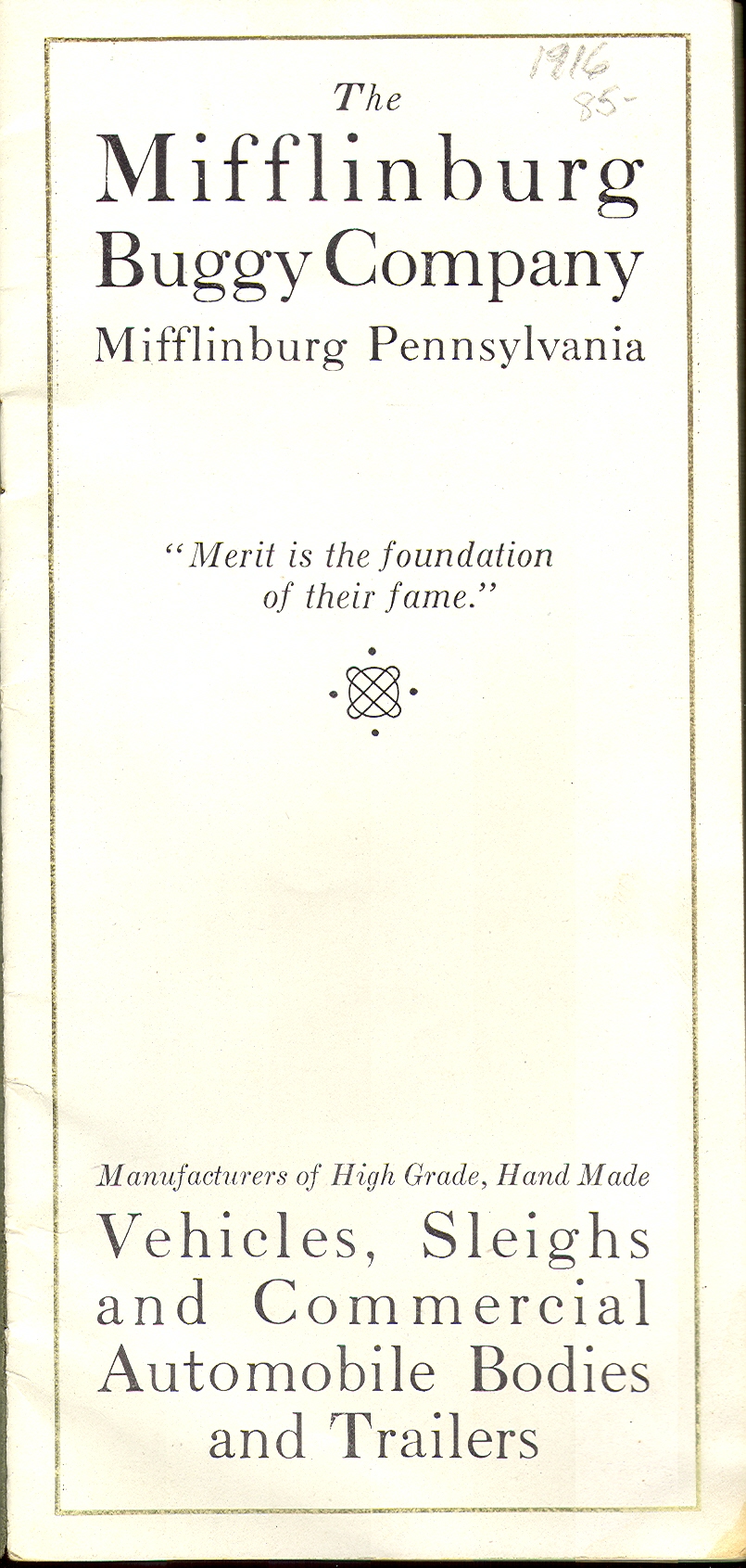 Title page of un-numbered catalog